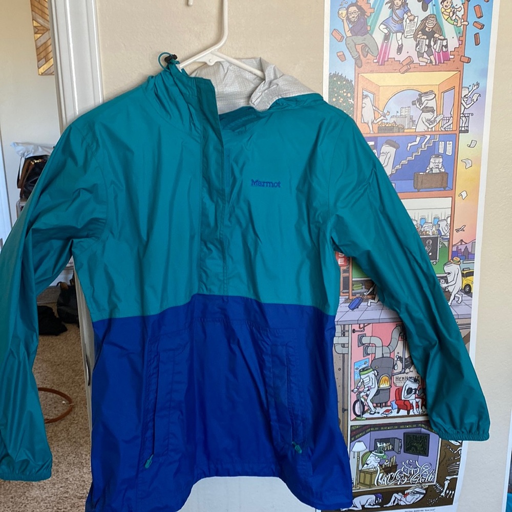 Anorak style Rain Jacket Marmot